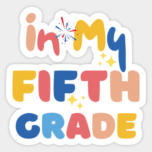 In my fifth grade Sticker